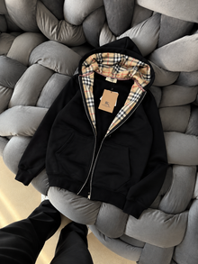 Burberry Premium Siyah Hırka