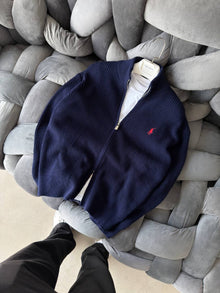 Polo Lacivert Hırka