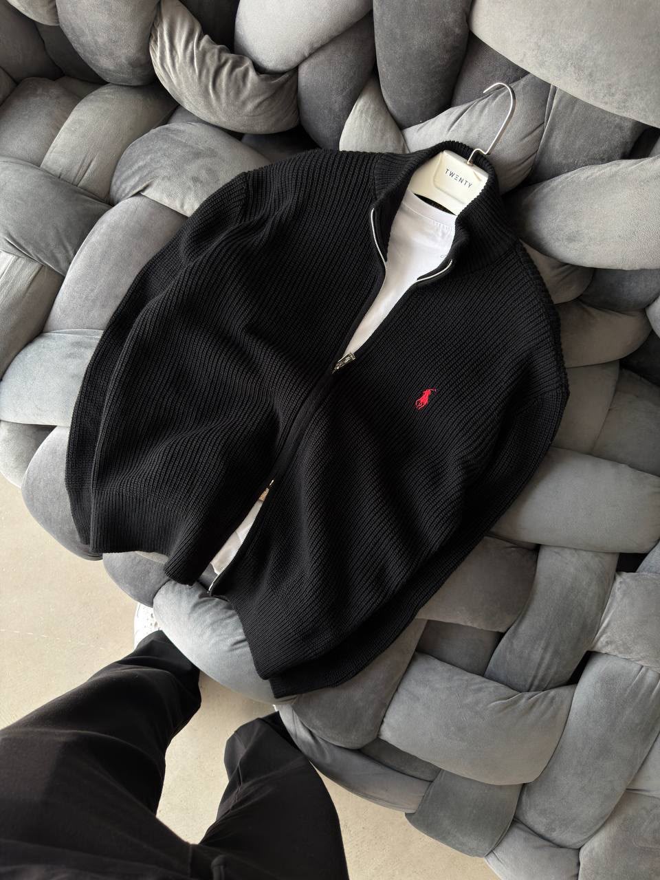Polo Siyah Hırka