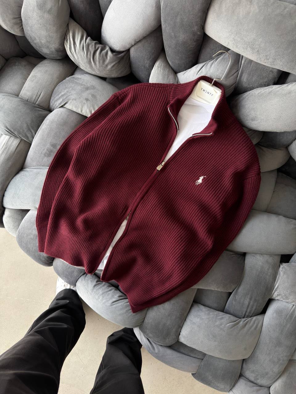 Polo Bordo Hırka