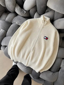 Tommy Beyaz  Hırka