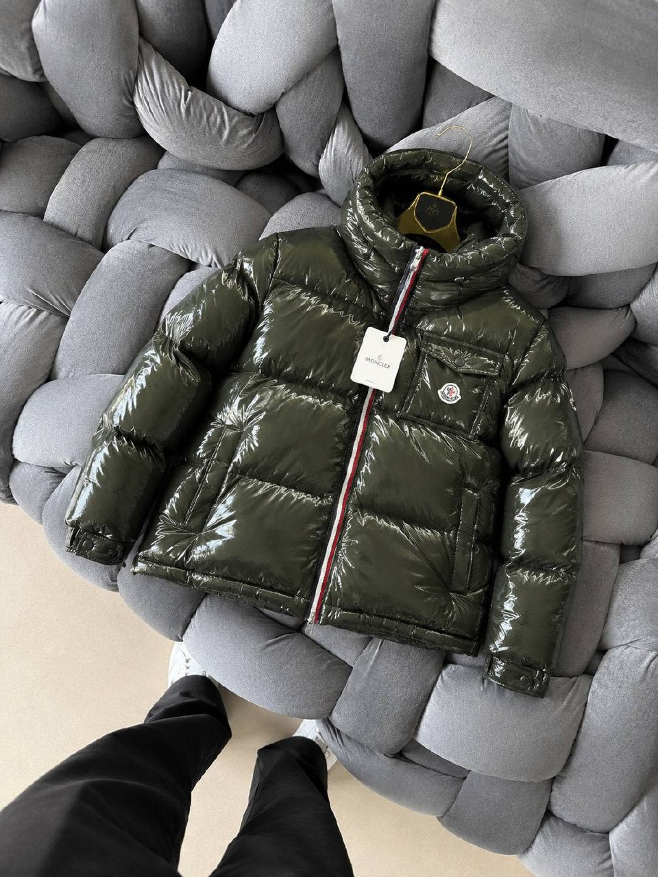 Premium İthal Haki Moncler Mont