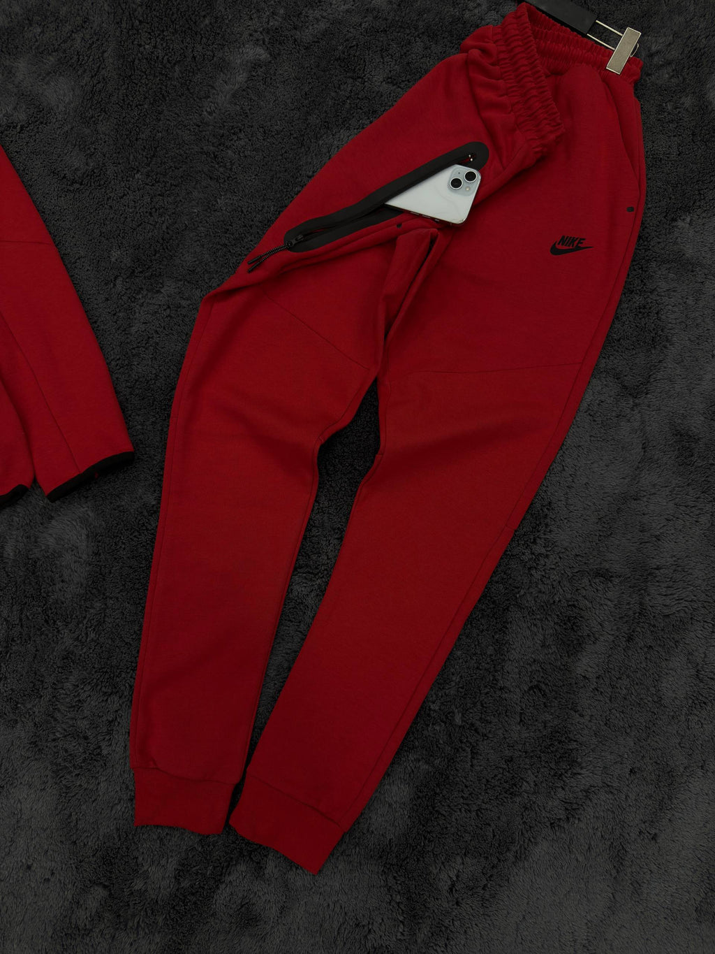 Nike Tech Kırmızı Eşofman Takımı